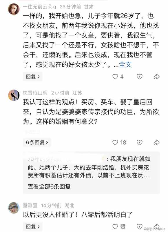  从催婚内耗到母子和解：一个家庭的婚恋观念重构样本分析 情感心理 从催婚内耗到母子和解：一个家庭的婚恋观念重构样本分析 情感心理