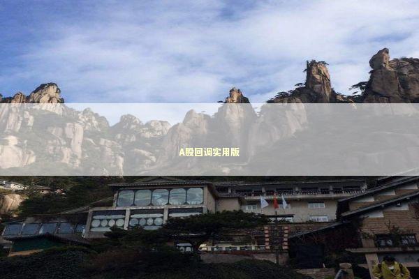 A股回调实用版